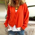 thumbnail image 4 of Soft Everyday Cardigan For Women Knit Top Casual Aesthetic Long Sleeve Button Down Oversized Sweater Jackets Outerwear, 4 of 9