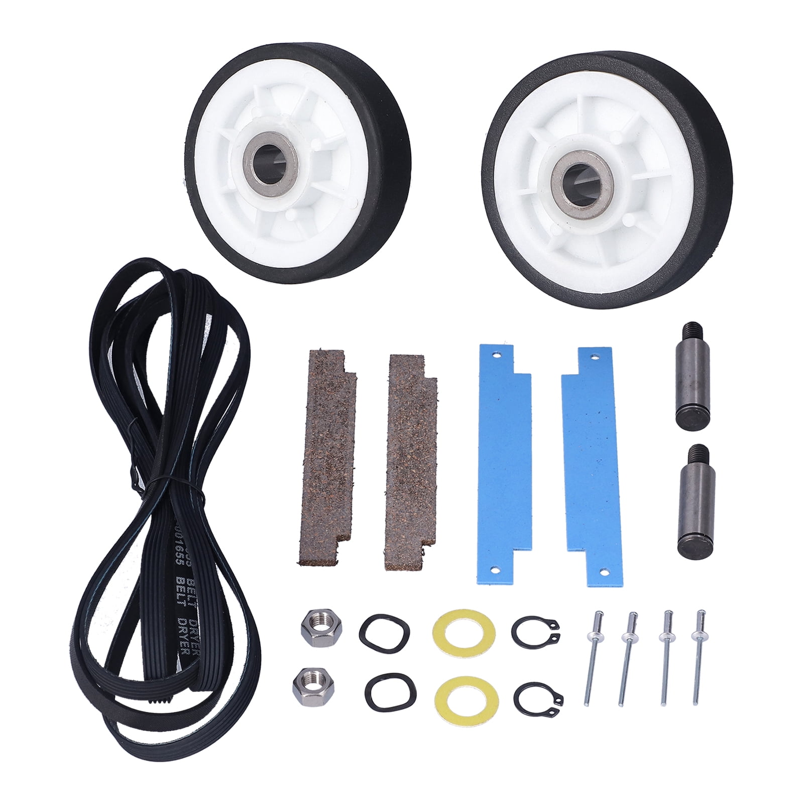 Drum Support Roller, Dryer Accessories Clothes Dryer Kit Replacement Drum Belt Drum Support Roller Idler Pulley Dryer Replacement For 303373K 306508