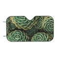 thumbnail image 7 of Fotbe Succulents Car Windshield Sunshade | Sun Visor Protector Front Window Shade, Keeps Out UV Rays, Keeps Your Vehicle Cool-Small, 7 of 7