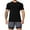 Black, variant on Men's Workout Slim Fit T Shirts Short Sleeve Gym Bodybuilding Muscle Shirt Athletic Fitness Tee Tops (Gray, M)