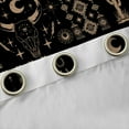 thumbnail image 4 of Castle Fairy Hippie Aztec Curtains Pack of 2 (42x84 Each),Bull Skull Curtains Blackout,Exotic Style Bedroom Curtains,Lightweight Western Room Decor, 4 of 6
