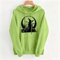 thumbnail image 5 of PNTUTB Fall Winter Women's Halloween Hoodie Drawstring Sweatshirt Long Sleeve Pullover Fashion Print Casual Comfort Trendy Versatile Top with Pocket, 5 of 7