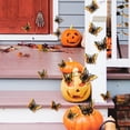 thumbnail image 5 of 2026 Halloween Indoor Decorations 12PC Halloween Butterflys Decor For Home Decor DIY Wall Decal Bathroom Indoor Hallowmas Party Supplies 3 Different Sizes Realistic PVC Scary Black Sticker, 5 of 7