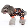 thumbnail image 2 of Sdz141 Halloween Ghost Night Owl Holiday Dress Up Pet Clothes, Black, Extra Large / XL, 2 of 6