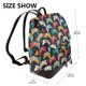 thumbnail image 2 of Balery Retro Video Game Mochila de Cuero para Mujeres, Gran Capacidad, Bolsa de Viaje Multifuncional, Mochila de Cuero y Bolsa de Hombro para Mujeres, 2 of 4