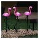 thumbnail image 1 of Juego de 3 luces cálidas Solar Flamingos IP65 para exteriores, 1 of 1