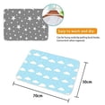 thumbnail image 4 of Cambiador de pañales impermeable para bebé, cambiador de pañales multifunción para niñas y niños recién nacidos, tapetes sanitarios a prueba de fugas para el hogar y el exterior, viajes, forros premiu, 4 of 5