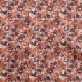 thumbnail image 1 of oneOone Rayon Orange Fabric Abstract Floral Craft Projects Decor Fabric Printed By The Yard 56 Inch Wide-2rb, 1 of 5