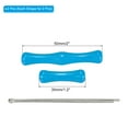 thumbnail image 2 of Unique Bargains Archery Bowstring Finger Saver 2 Inch/1.2 Inch Silicone Finger Guard for Adult, Blue, 2 Pack, 2 of 5