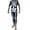 Black, variant on Skeleton Suit Adult Costume-Adult 2XL