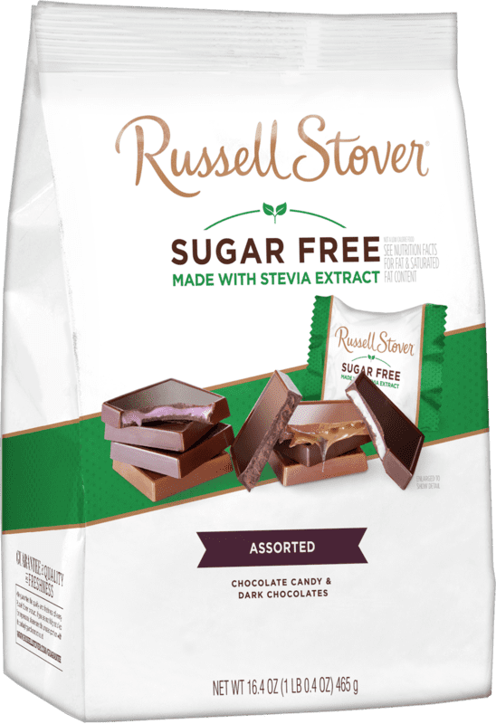 Russell Stover Sugar Free Assortment with Stevia, 16.4 oz. Bag