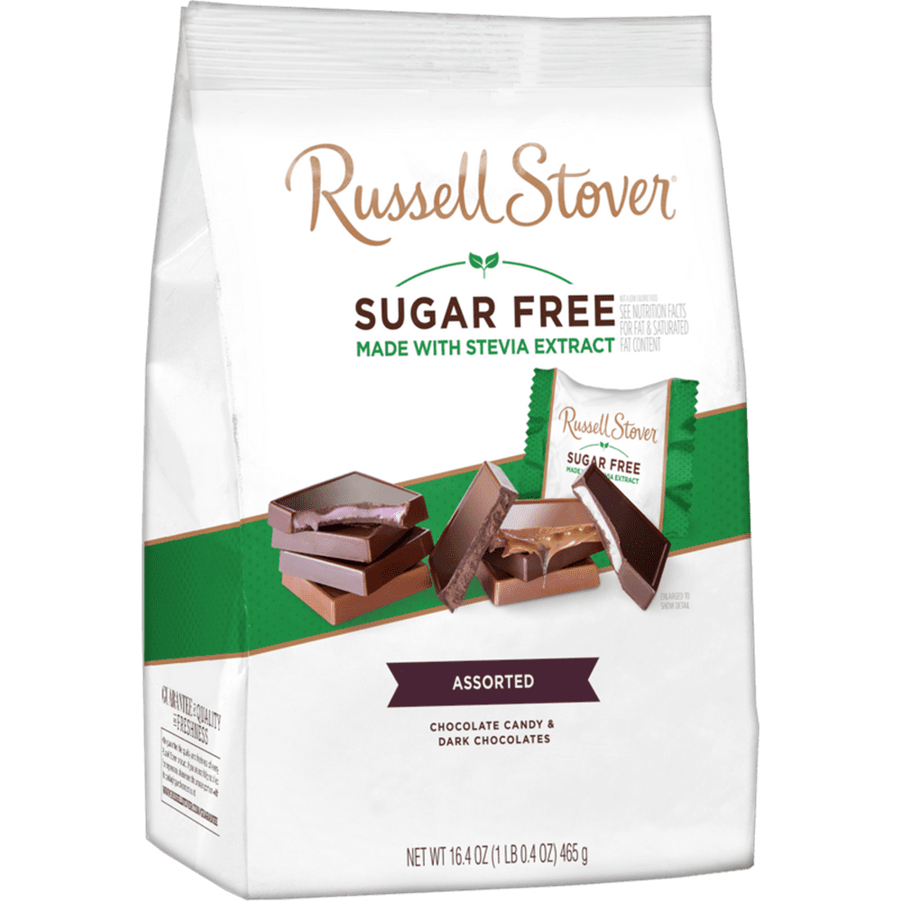 Russell Stover Sugar Free Assortment with Stevia, 16.4 oz. Bag