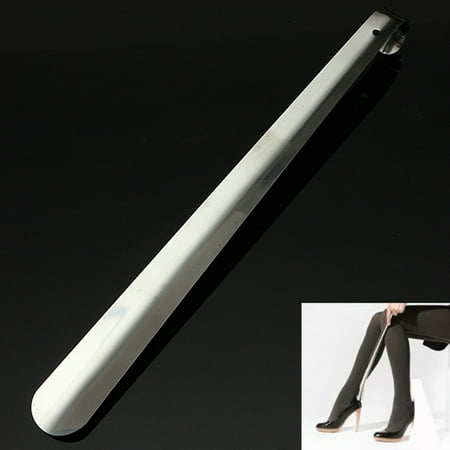16'' Stainless Steel Extra Long Reach Easy On Shoe Horn Handled for Men, Women, Kids, Boots &