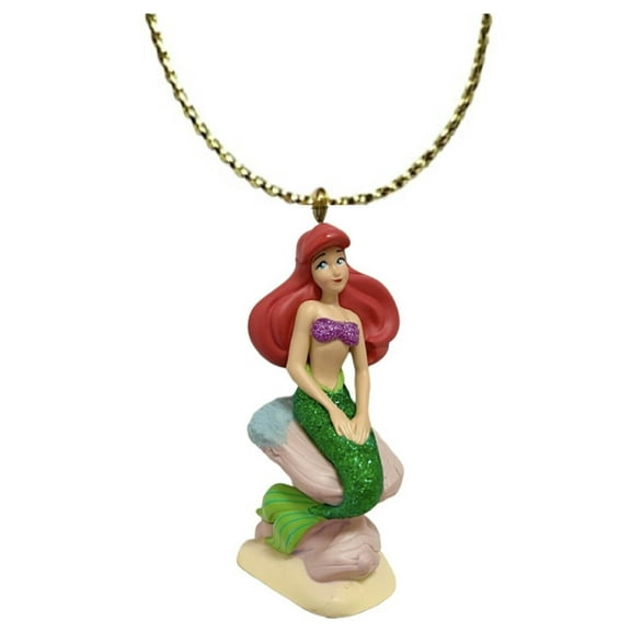 Little Mermaid Ariel Fish Ornament PVC Figurine 3” Figure Charm Holiday Dangler New