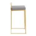 thumbnail image 5 of LumiSource Fuji Stacker 26" Fixed-Height Counter Stool - Set of 3, 5 of 6