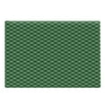 thumbnail image 1 of Plaid Cutting Board, Diagonal Tartan Vibrant Green Color Geometrical Design Stripes Checks, Decorative Tempered Glass Cutting and Serving Board, Large Size, Green Black White, by Ambesonne, 1 of 1