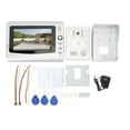 thumbnail image 2 of Wired Video Intercom System, IR Night Vision Video Intercom System  for Apartments US Plug, 2 of 7