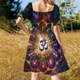 thumbnail image 4 of The higher power of Om - sacred geometry Sleeveless Dress summer dresses ladies 2024 evening dresses luxury 2024, 4 of 7