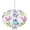 Butterfly6316, variant on Outdoor Tablecloth Multicolored Butterflies Round Patio Tablecloths 60 Inch, Waterproof Table Cloths with Umbrella Hole and Zipper, Butterfly Purple Pink Summer Table Cover for Outdoor Tables Garden