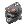 thumbnail image 3 of Disyuntor De 10A, Reinicio Manual, Cc 12V-32V, Ip67, Impermeable, Multifuncional, Protector Contra Sobrecorriente Para Coche, Yate, Barco Marino, Rv, Motor De Arrastre seitruly VI009310-01, 3 of 6