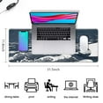 thumbnail image 5 of the Waves and Boats&nbsp;mouse Padswaterproofnon Slip&nbsp;for Office Home Work GamingmousematRubber Base Mousepad with Stitched Edges 31.5x11.8inches, 5 of 7