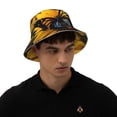thumbnail image 4 of Kdxio Reflective Bucket Hat - Butterfly On Sunflower Print Bucket Hat for Men,Women, 4 of 6