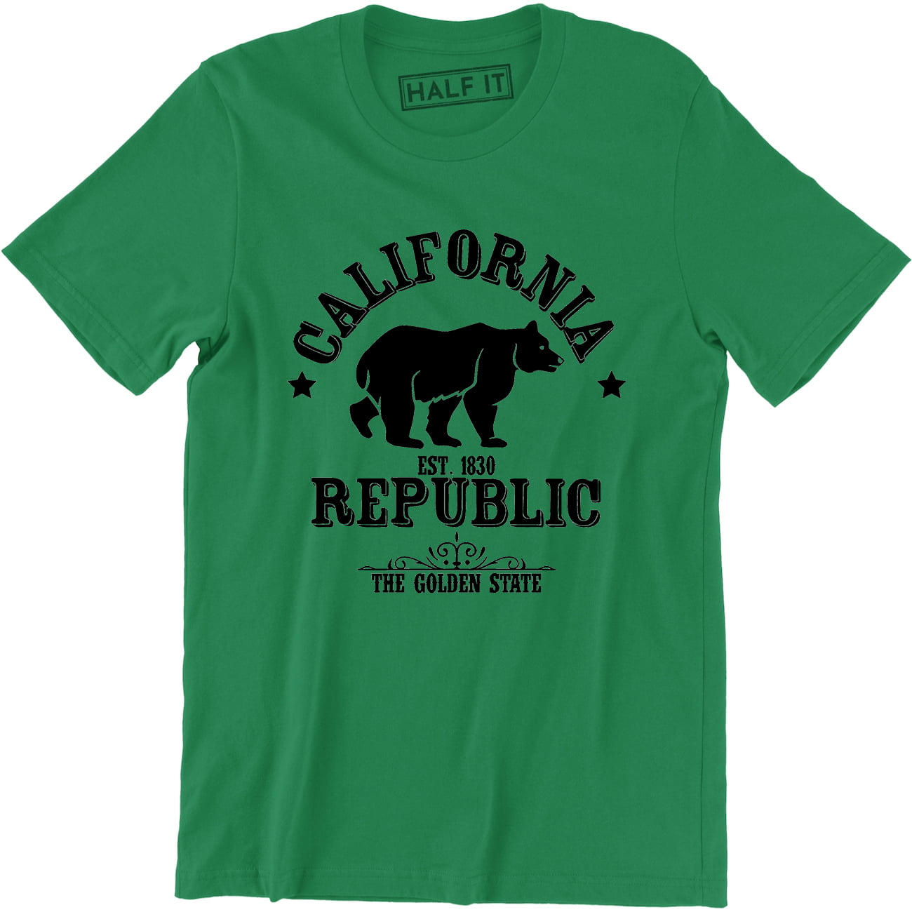 California Bear The Golden State Muscle Shirt Cali Beach Palm Trees Sleeveless 
