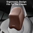 thumbnail image 4 of Byujiro Memory Foam Car Headrest Pillow Ergonomic High Resilience Neck Support Cushion for Car Seat, Breathable Pressure Relief Head Rest Pillow for Driving, Commuting & Long Trips, 4 of 6