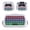 white, variant on Wireless Keyboard Compatible with PS5 Controller, for Backlit Keys & Built-in Microphone (Black)