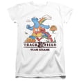 thumbnail image 4 of Sesame Street Track & Field Women's T Shirt, White, 2X-Large, 4 of 4