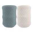 thumbnail image 1 of Shisuyan 2pcs Water Bucket Cover Elastic Green Check Preserve Freshness for Office Use, 1 of 8