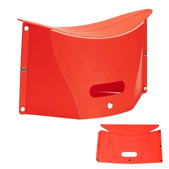 Taburete de camping plegable, ligero y portátil koofull, rojo