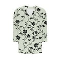 thumbnail image 5 of ShiShine 3/4 Sleeve Tops for Women 2025 Fall Trendy V Neck Shirts Sleeve Work Blouses Casual Tshirts, 5 of 5