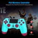 thumbnail image 5 of Controlador inalámbrico para PS4, control remoto para Playstation 4 con cable de carga, control remoto Berry Blue, nuevo modelo oso de fresa Electrónica, 5 of 6