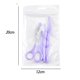 thumbnail image 5 of Kit de herramientas para recortar cejas, tijeras profesionales de acero inoxidable ABS para cejas, juego de afeitadora y maquinilla de afeitar para cejas., 5 of 5