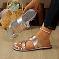 thumbnail image 6 of Womens Sandals Comfortable Women's Fashion Casual Solid Spring And Summer New Beach Sandals, 6 of 9