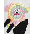 thumbnail image 3 of Cat Love Is Everlasting Meow Tie Dye Spiral Men -Image by Shutterstock, Male Large, 3 of 4