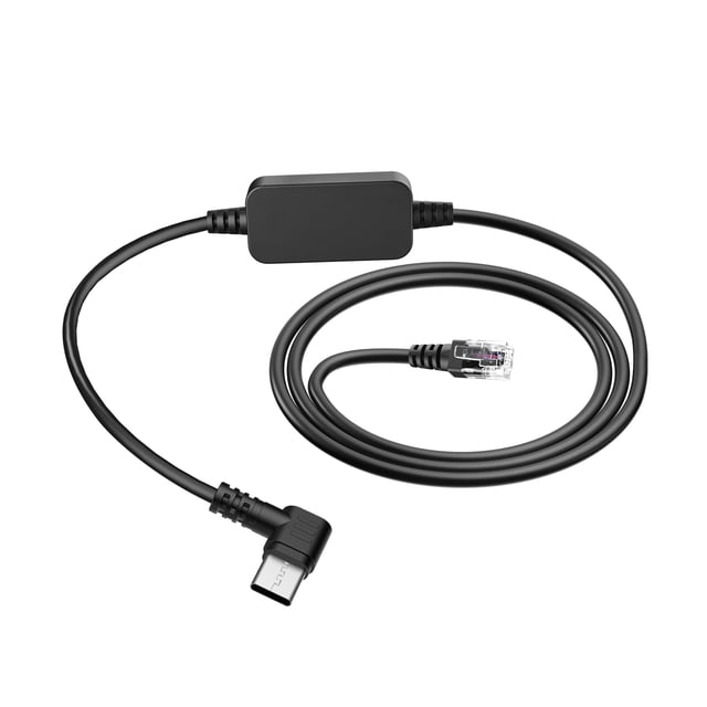 Cable detector de radar USB-C a RJ11 para Escort Uniden