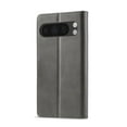 thumbnail image 3 of LC.IMEEKE Leather Case For Google Pixel 9 Pro,Premium PU Leather Flip Folio Wallet Case with Card Slot Magnetic Closure Shockproof Kickstand Protective Phone Cases Cover,Grey,For Google Pixel 9 Pro, 3 of 10