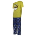 thumbnail image 4 of Pijama Dtr Bob Esponja para Caballero Set Playera Manga Corta con Pantalón Azul Talla CH, 4 of 4