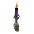 thumbnail image 3 of Feltree Flameless LED Skeleton Hand Candle Holder, Battery Operated Halloween Table Decoration for Party, Spooky Ghost Hand Light Prop, Resin Halloween Centerpiece (1Pc), 3 of 7