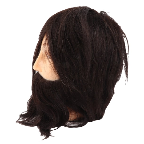 Cabeza De Maniquí Masculino Para Salón Masculino, Práctica De Cabello Humano, Cabeza Para Formación En Peluquería Para Estilizar