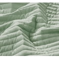 thumbnail image 6 of Nanshing Amerie 3 Piece Casual Stripes Comforter Set, Sage, Queen, 6 of 6