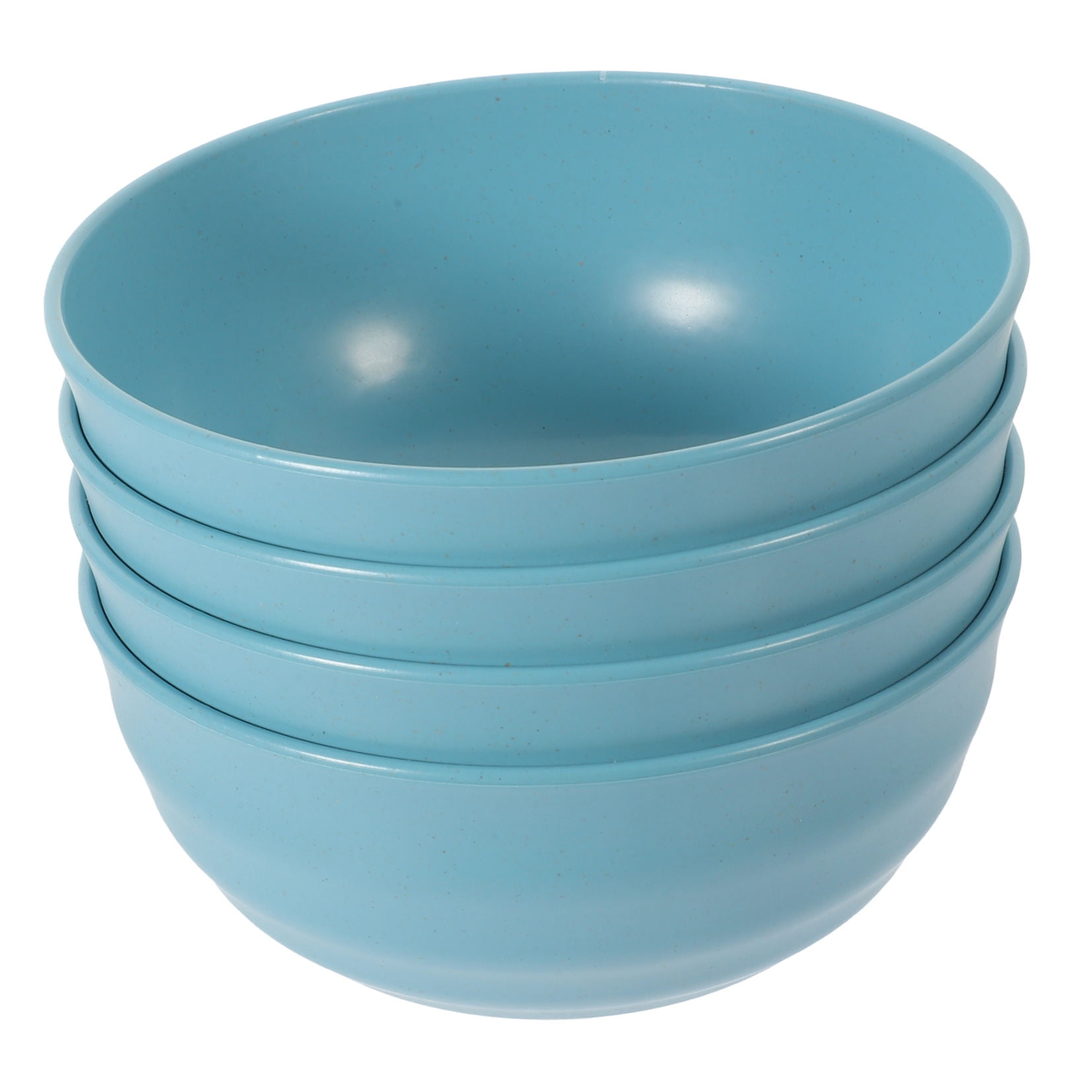 Raindrops 4pcs Wheat Straw Bowl Unbreakable Cereal Bowls Dessert Bowls for Serving Soup Oatmeal Pasta