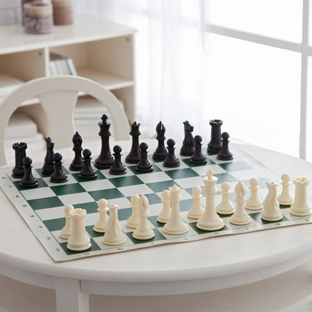 - Deluxe Tournament Chess Set with Canvas Bag