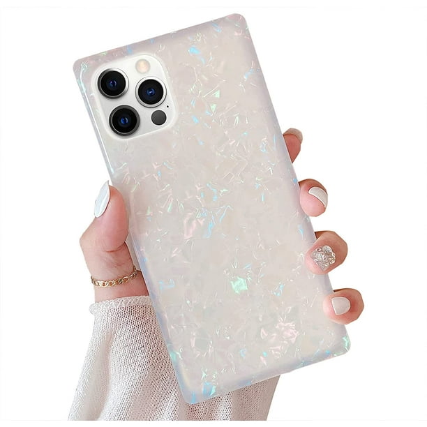 Compatible With Iphone11 12 Case Square Marble Slim Soft Silicone Protective Shockproof Glitter Sparkle Bling Cute Phone Case Case For Women Girls For Iphone Xr Multicolor Walmart Com