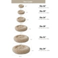 thumbnail image 5 of Cat Dog Beds, Donut Plush Pet Bedding Winter Warm Sleeping Round Fluffy Soft Warm Calming Bed Sleeping Kennel Nest, 5 of 10