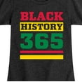 thumbnail image 3 of Instant Message - Black History 365 - Toddler and Youth Girls Short Sleeve T-Shirt, 3 of 6