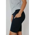 thumbnail image 3 of Ann Pocket Short- Navy, 3 of 7