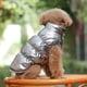 thumbnail image 5 of Billuyoard Abrigos seguros y no tóxicos para mascotas de invierno, opción de ropa saludable e higiénica, chaquetas para perros Ropa para mascotas plata S, 5 of 6